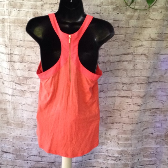 Banana Republic Tops - Banana republic orange zip up tank Banana Republic Tops - Banana republic orange zip up tank